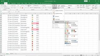 Microsoft Excel | Conditional Formatting in Sinhala | SINHALEN (සිංහලෙන්)