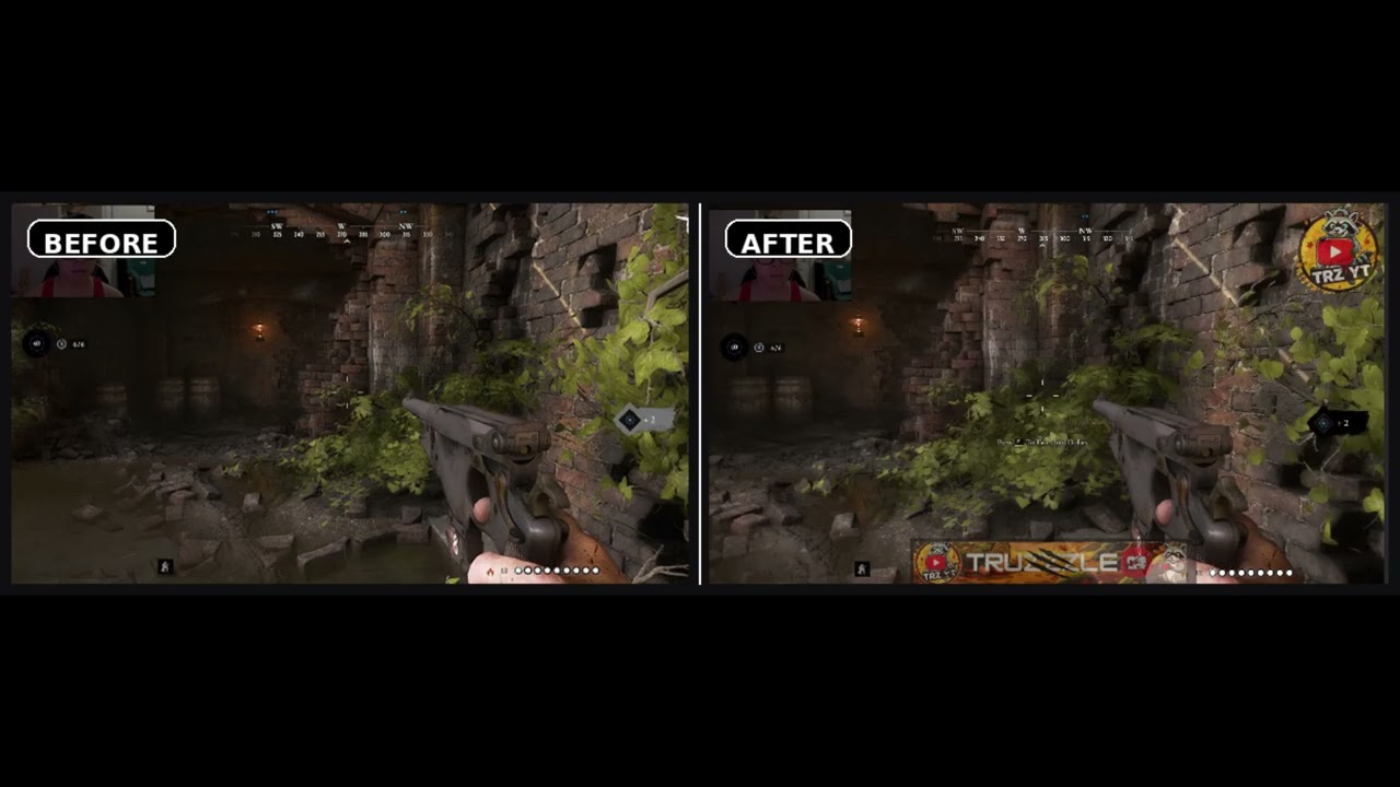 before and after edits