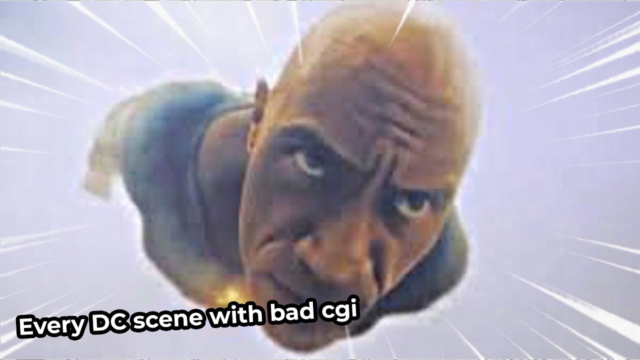 Every DC scene with bad cgi 🤣