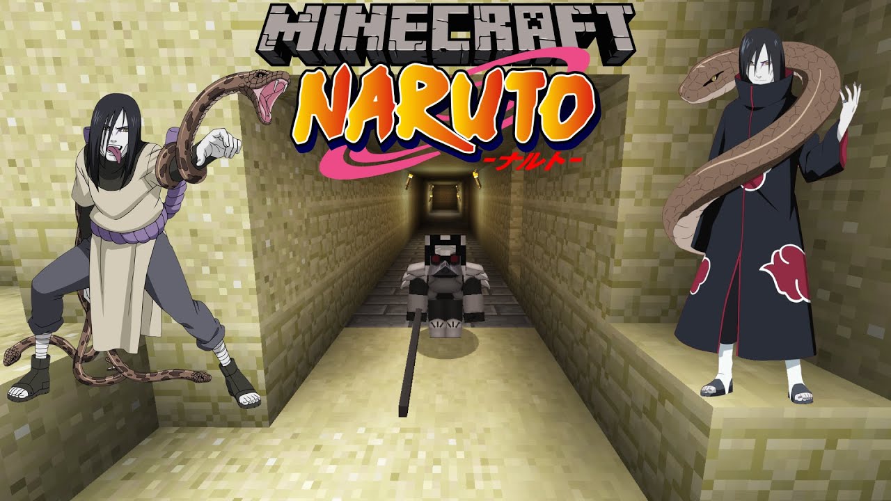 I made an Orochimaru type base in Naruto Minecraft YouTube