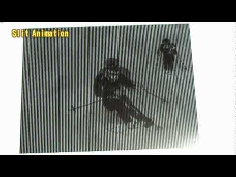 【Slit Animation18（スリットアニメーション18）】～Ski～