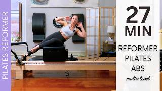 PILATES REFORMER ABS WORKOUT | 27 Min | Multi-Level | Prop: Box