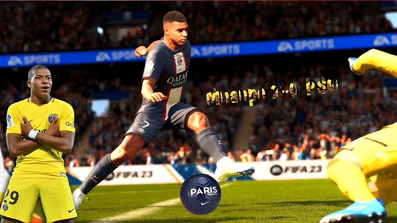 Mbappe Goals PSG 2023 in efootball mobile 2023 . YouTube