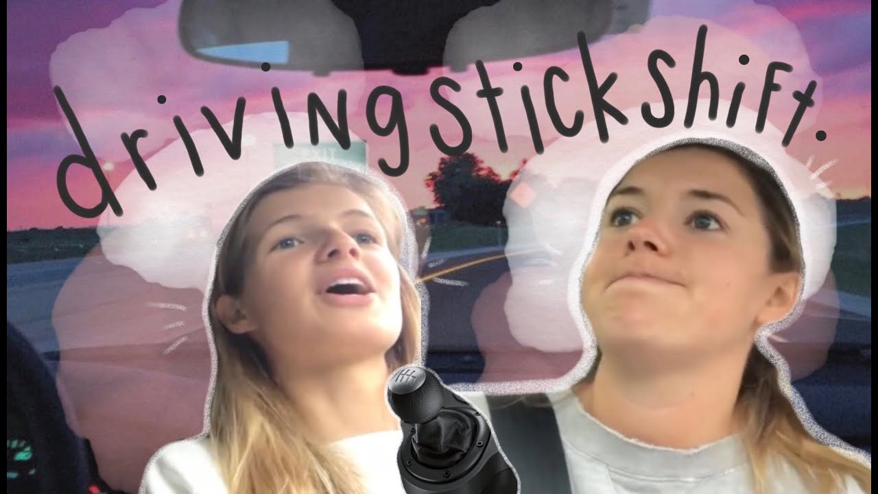 teaching my sister how to drive - YouTube