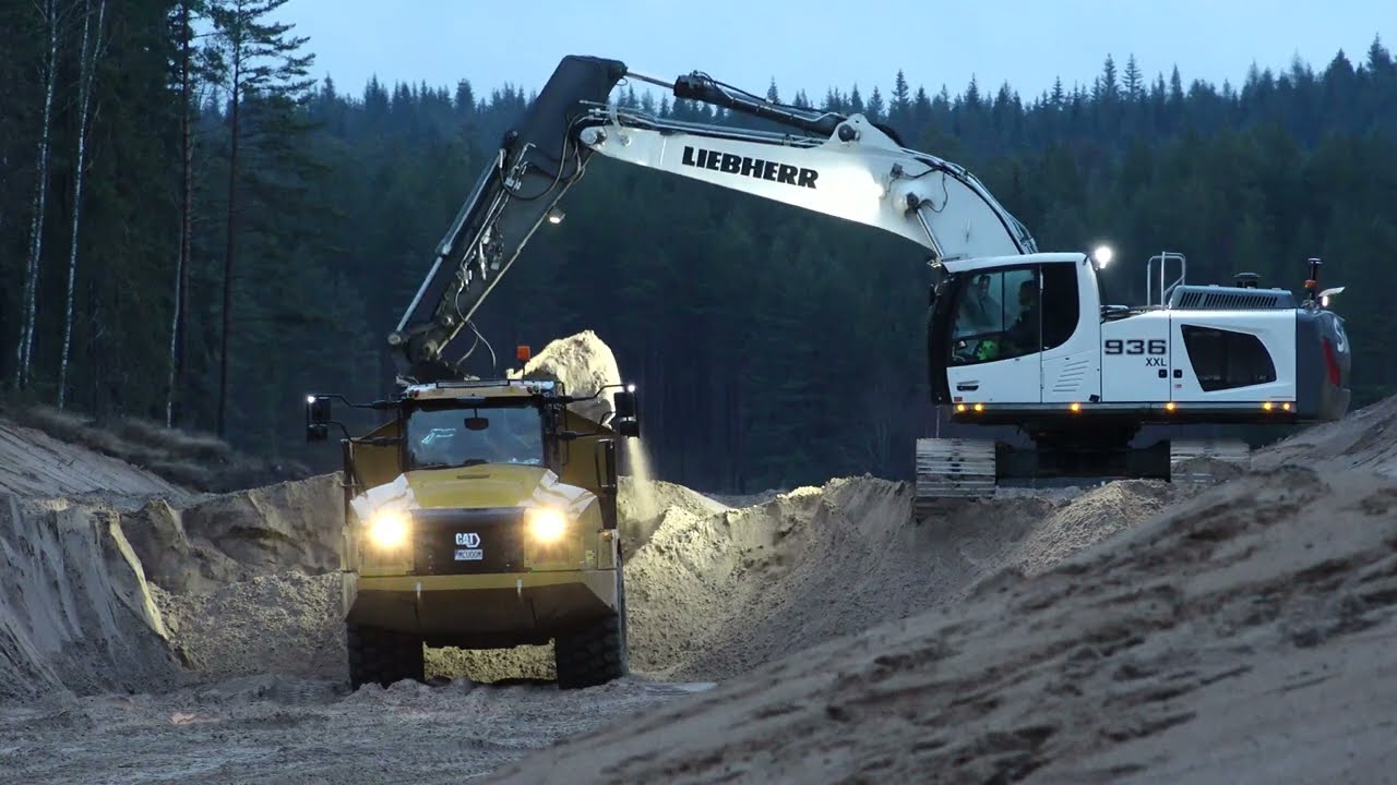 Väg 63, förbifart Hjulsjö, ny sträckning av väg. (del 4)