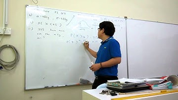 Normal distribution Spm pass year part 3