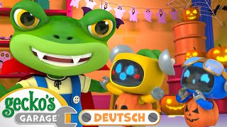 Die Garage ist spukhaft 🎃 Geckos Garage Deutsch｜Cartoons für Kinder 🦎🛠️