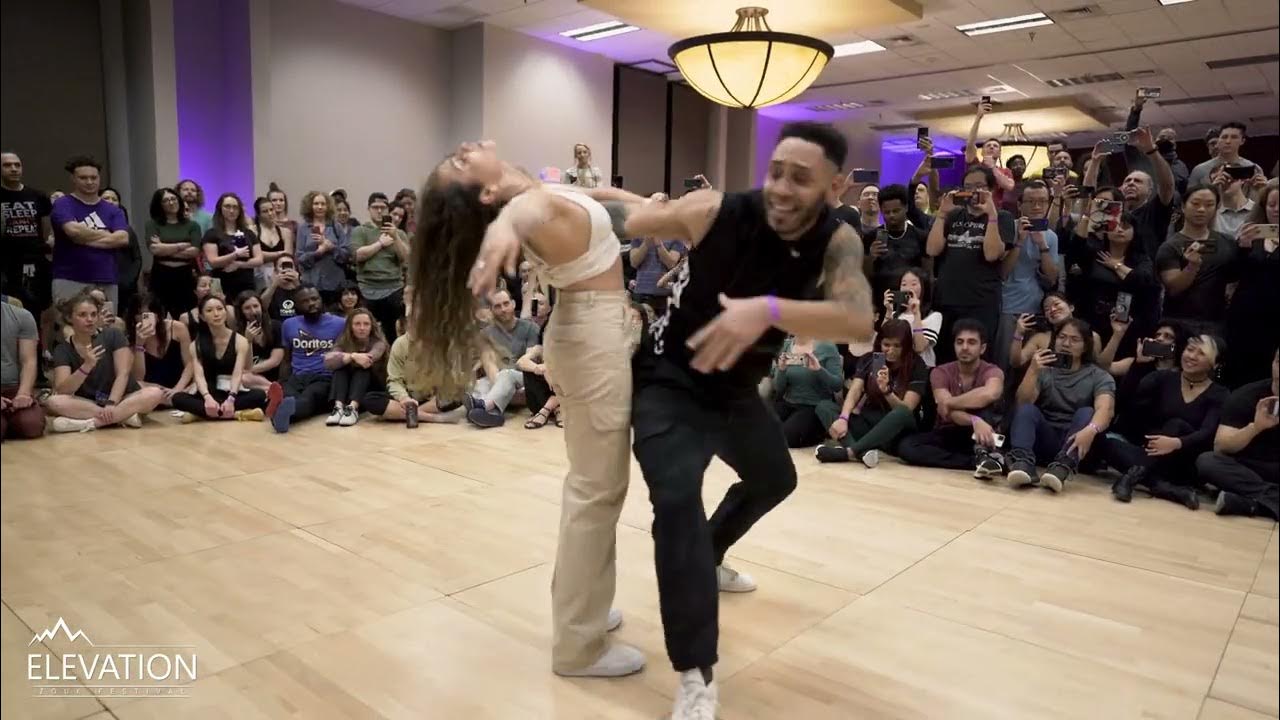 William and Paloma Elevation Zouk Festival 2022 Brazilian Zouk demo