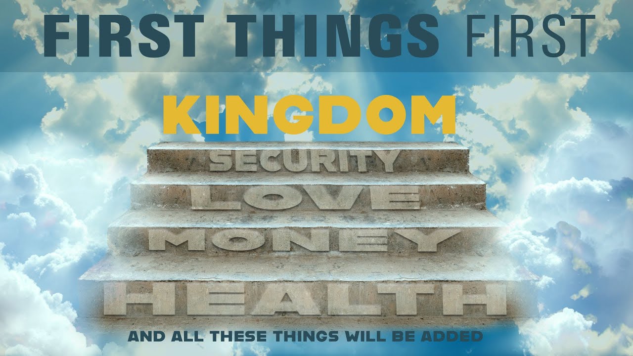 First Things First: DEPEND ON GOD FIRST | January 10, 2025