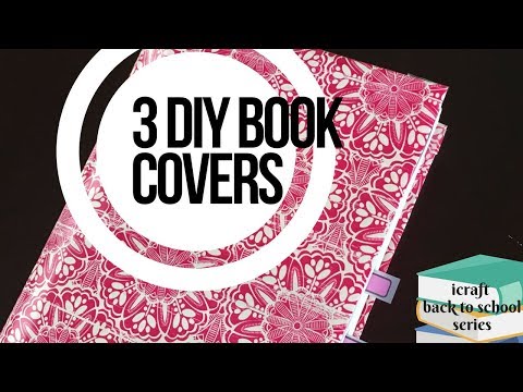 فيديو: 3 طرق لتغطية الكتب المدرسية