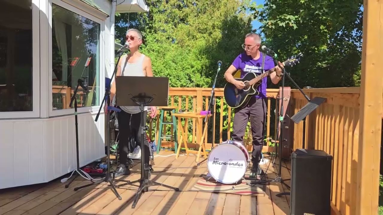 Les Micro-ondes – Les temps fous (Daniel Bélanger), Hudson Porchfest 2025