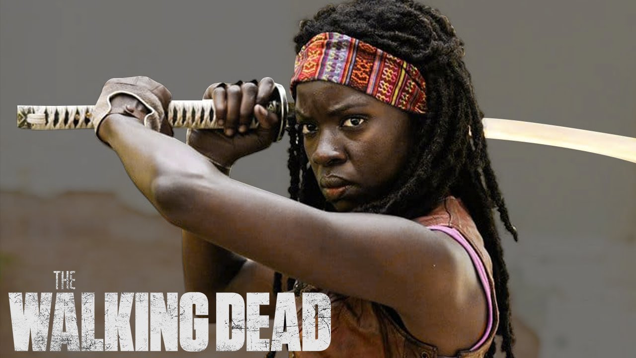 Michonne and Survivors Defend the Wall Walker Kills Season 10 Ep 4