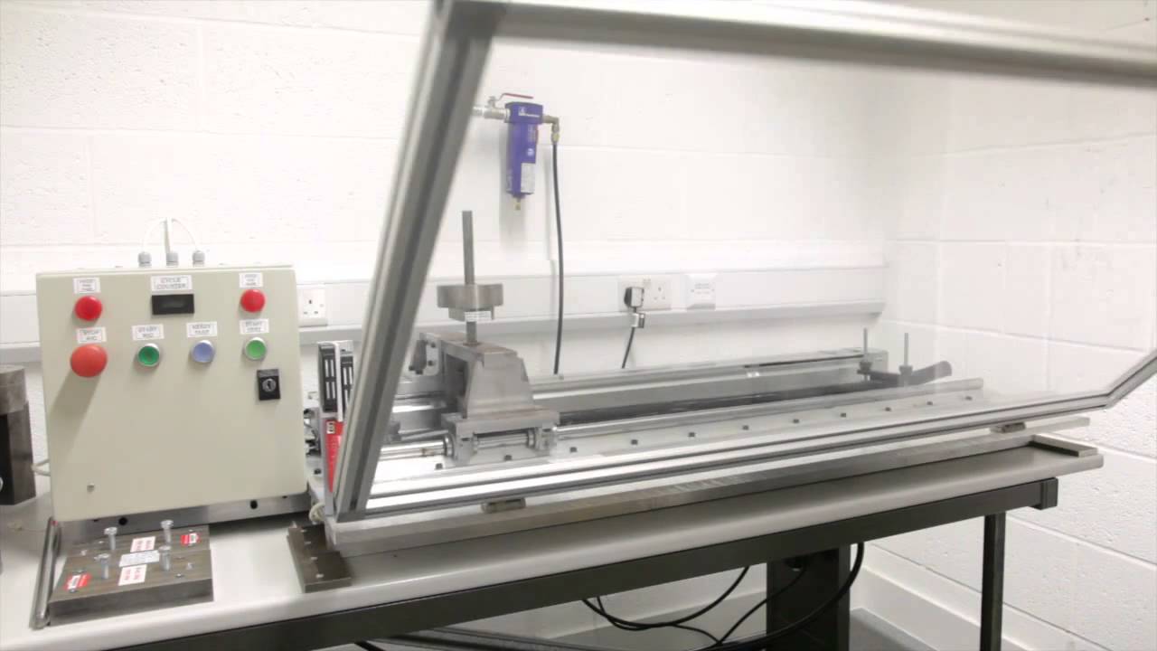 Abrasion Test on Armoured Cable Sheath YouTube