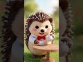 Cute Bunny and Hedgehog’s Tea Party” 🫖🐰🦔 #cute #funny #animals