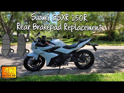 Suzuki GSX 250R Brake Pad Replacement Tutorial