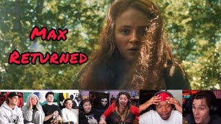 Fans React to Max Return Scene • Stranger things Season 5 Part 1 Reaction Mashup Wealth