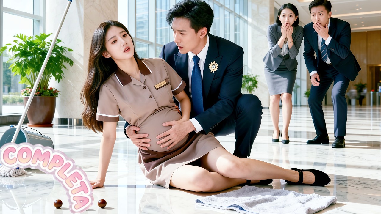 🌸O CEO salvou a faxineira grávida, sem saber que ela era a mulher daquela noite!#kdrama #cdrama