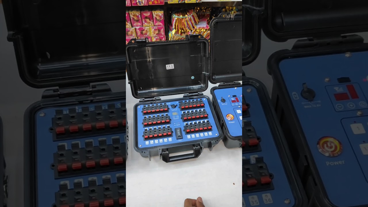 Happiness 36 channel firing system DBR-W03-M How To Pair Controller with Module