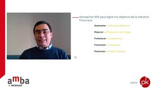 AMBA Webinar: Automatización Robótica de Procesos (RPA) screenshot 2