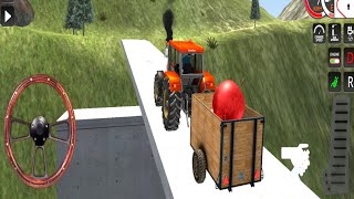 Real Tractor Trolley Cargo Farming Simulator Pro | Farming simulator game | tractor Gameplay #2 screenshot 2