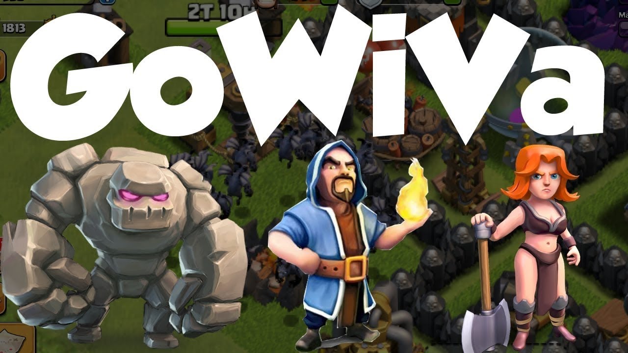 Clash of Clans: Easy TH9 3 Star War Strategy [GoWiVa]