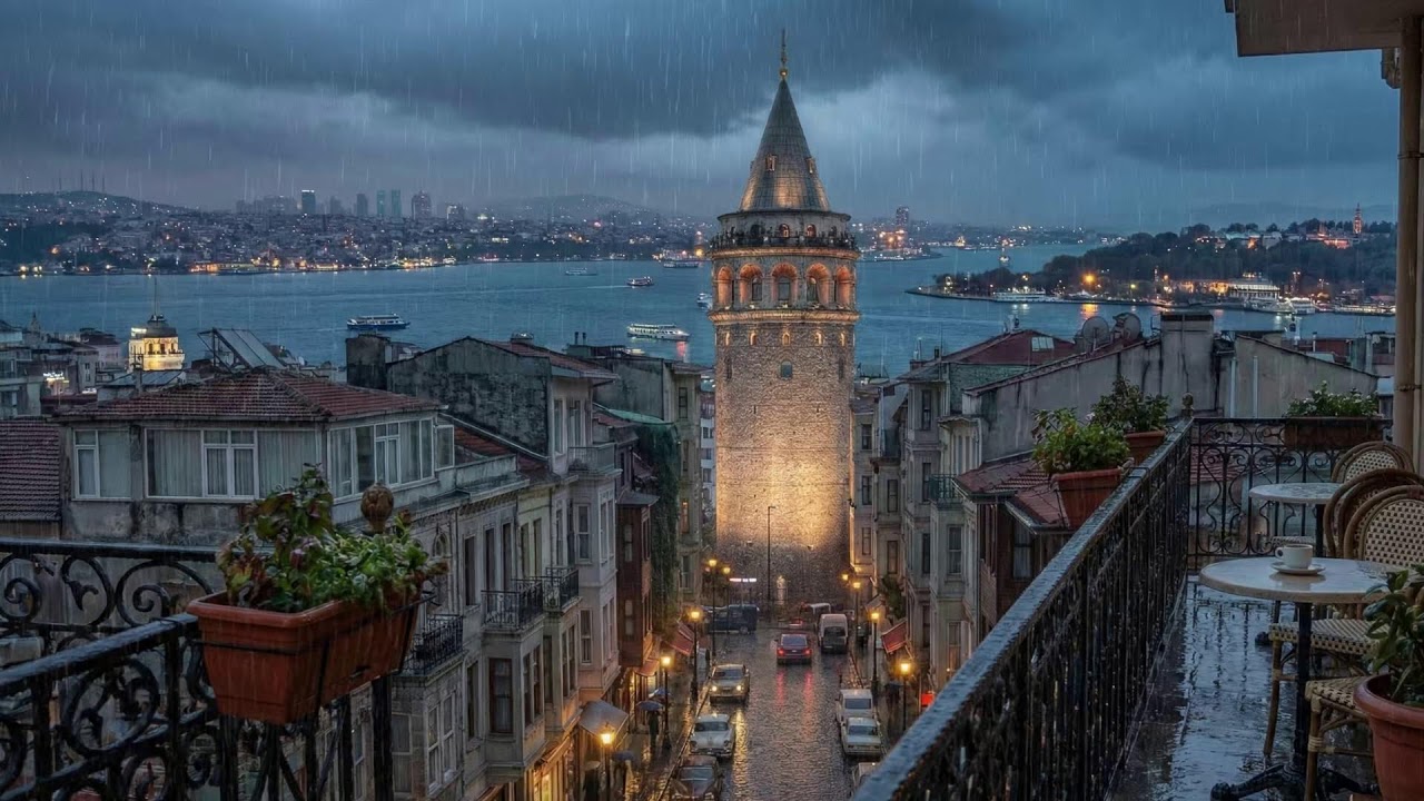 lost in istanbul. study radio & rain ambience