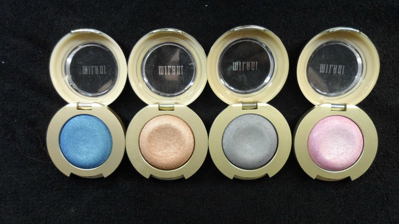 MILANI BELLA EYES GEL POWDER EYE SHADOW REVIEW/SWATCHES!