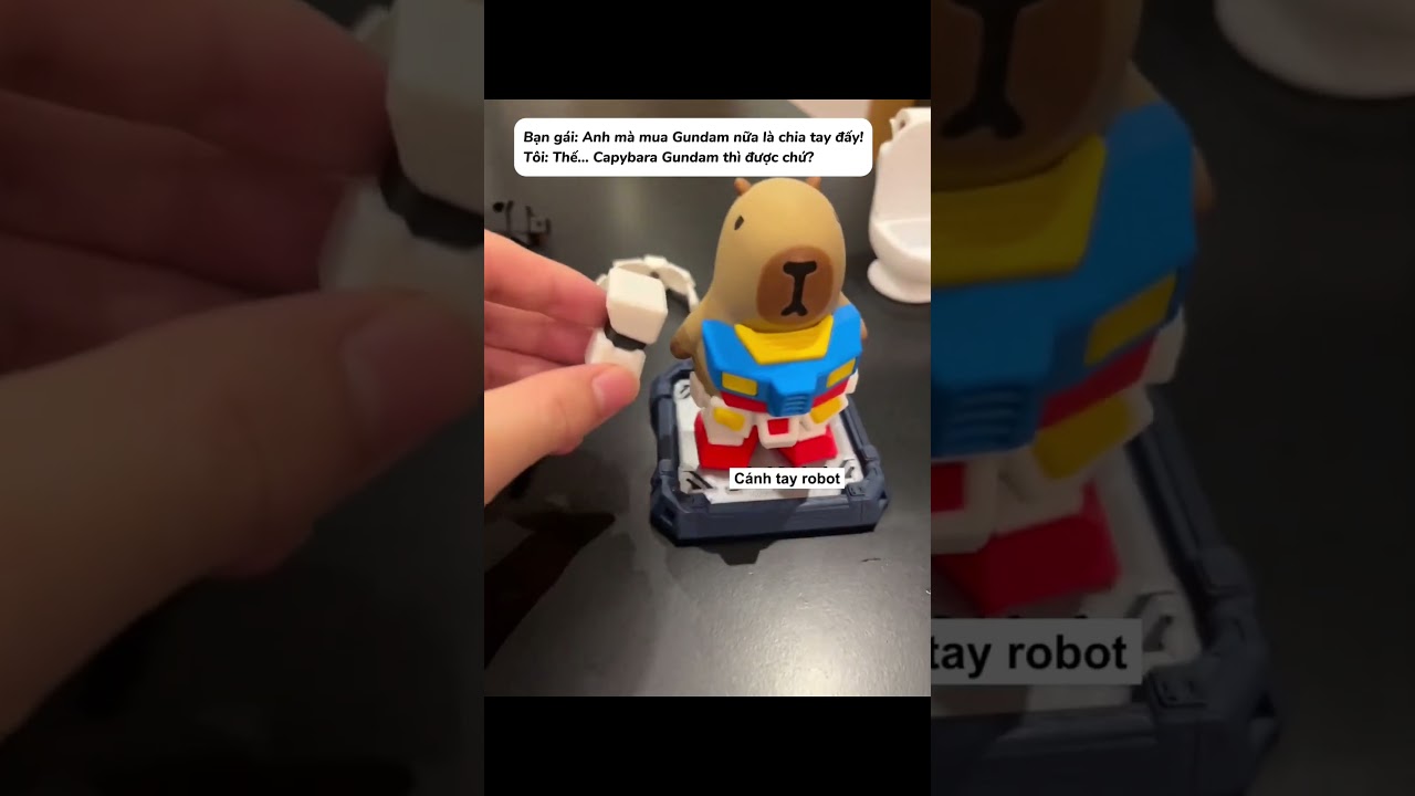 Capybara độ robot!!! 