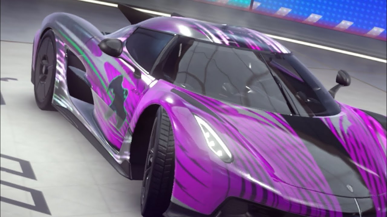 Asphalt Legends Koenigsegg Jesko Absolut max | 풀악셀