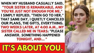 Celebrity After My Husband Said My Sister Was Better, My Multi-Million Reveal Shattered His Luxury Fantasy Wealth