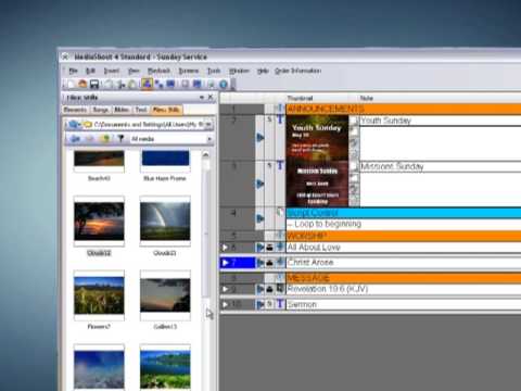 Advanced Features in MediaShout Version 4 - YouTube