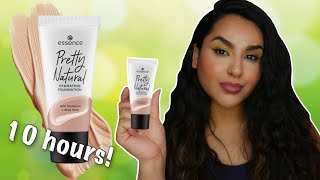 $7 MIRACLE FOUNDATION ?! ESSENCE PRETTY NATURAL FOUNDATION | REVIEW & WEAR TEST
