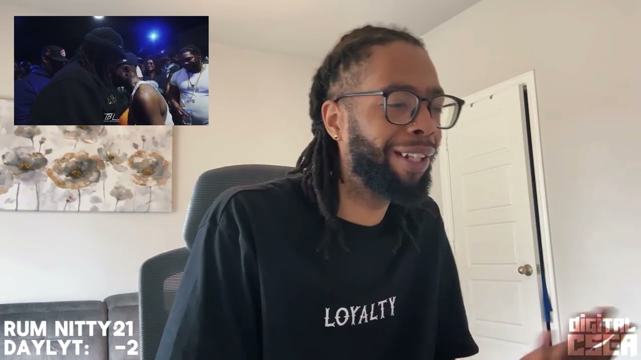 DID RUM 30 DAYLYT!?! | Daylyt vs Rum Nitty (Full battle Reaction) TBL 