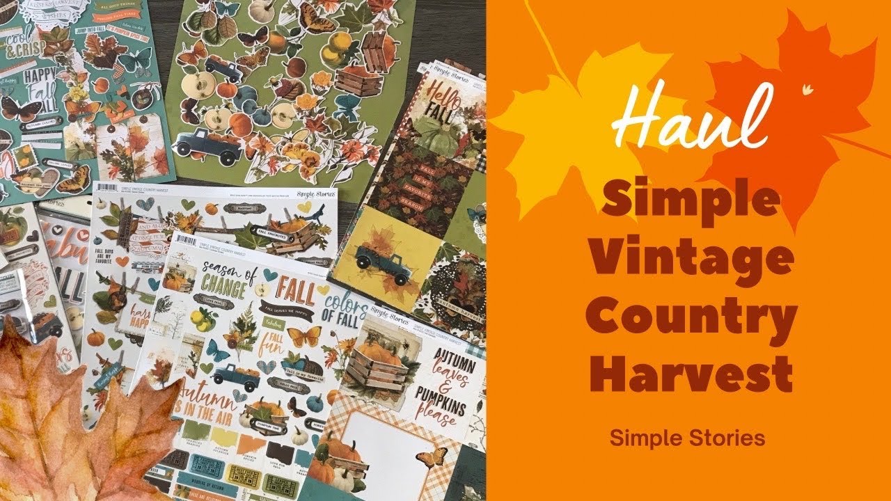 Haul Simple Vintage Country Harvest - Simple Stories