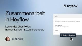 Team-Mitglieder &amp; Berechtigungen verwalten in Heyflow