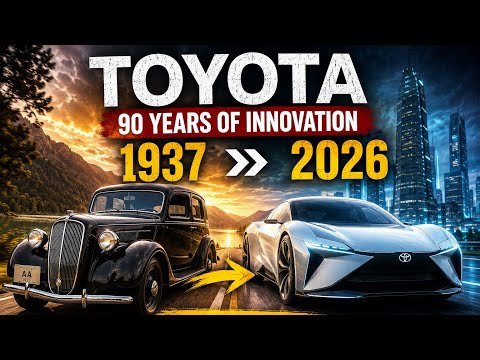 The Evolution of Toyota: Every Iconic Car (1937–2026)