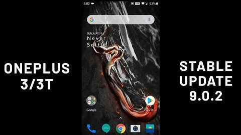 OnePlus 3/3t  9.0.2  Stable Update [Android Pie]