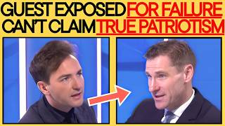BRITISH JOURNALIST CORNERS GUEST WHO PANICS IN HEATED IRAN WAR DEBATE!