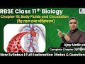 RBSE Class 11th Biology Chapter 15 | Body Fluids and Circulation (देह तरल तथा परिसंचरण) | Ajay malik