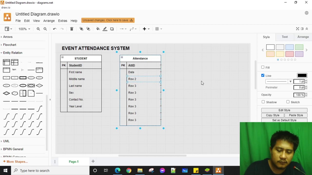 ENTITY RELATIONSHIP DIAGRAM (ERD) - YouTube