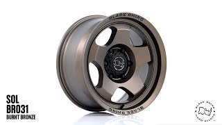 Black Rhino Sol BR031 | 17x8.5 | Burnt Bronze