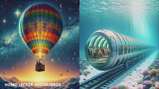 2 RELATOS DE JULIO VERNE - UN DRAMA EN LOS AIRES + UN EXPRESO DEL FUTURO - (Audiolibro Completo)