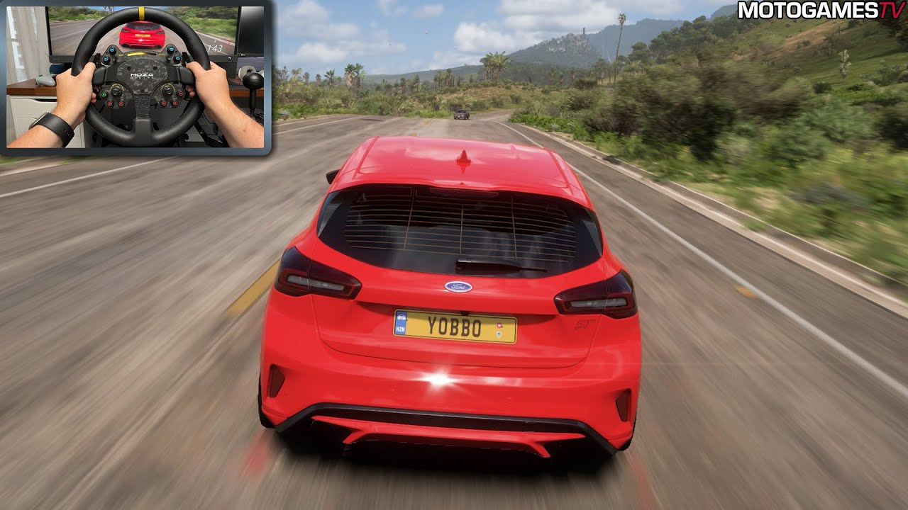 Forza Horizon 5 - 2022 Ford Focus ST | Moza DD R9 Gameplay - YouTube