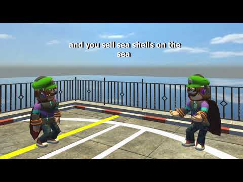 The Luigi Sea Shell Meme thing