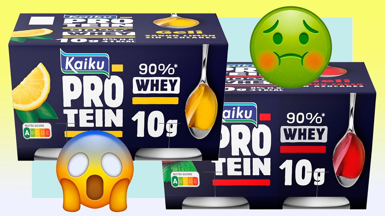 GELATINA CON PROTEÍNA WHEY 90 KAIKU YouTube