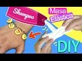 HAZ MASA ELASTICA CASERA o foamy moldeable CON CHAMPU o Shampoo | Ideas FACILES DIY