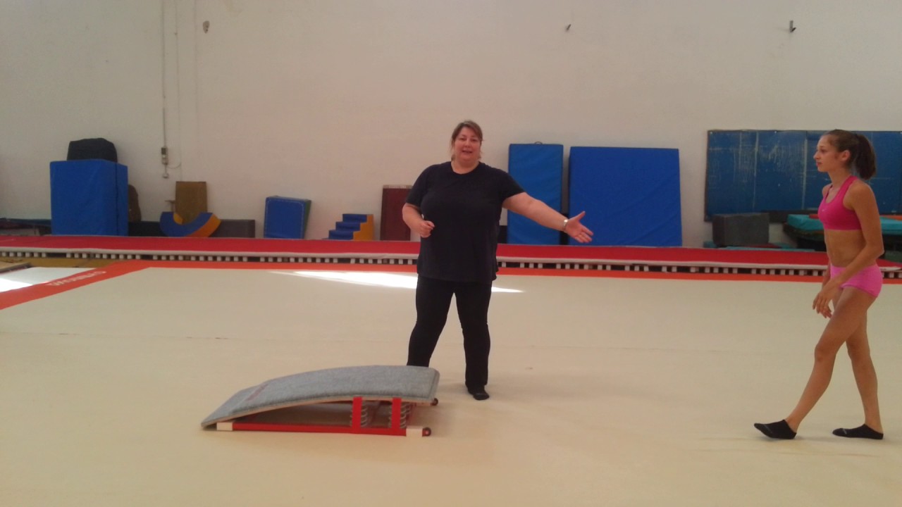 Allenamento TUTORIAL per il FLIC al corpo libero seconda parte ginnastica artistica CSB