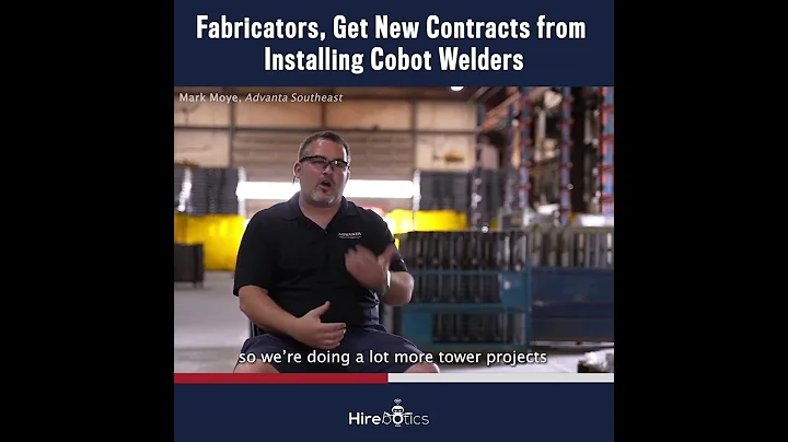Fabricators, Get New Contracts from Installing Welding Cobots