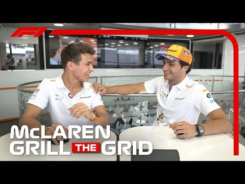 mclaren's-carlos-sainz-and-lando-norris!-|-grill-the-grid-2019