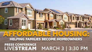 Reyes Introduces Bill to Expand Opportunities for Affordable Homeownership